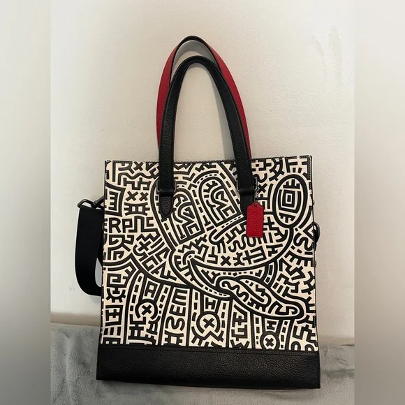 Coach Bags Coach X Disney Mickey Mouse X Keith Haring Graham